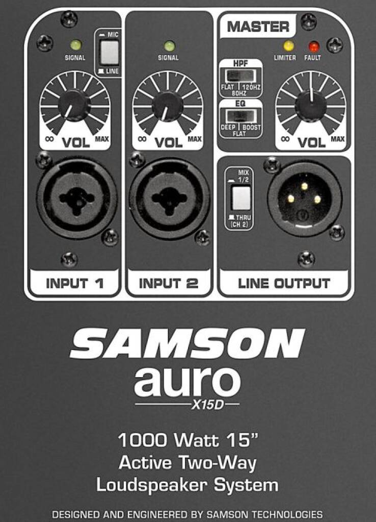 Samson Auro X15D Active Loudspeaker