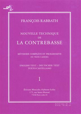 Nouvelle Technique de la Contrebasse, Cahier 1