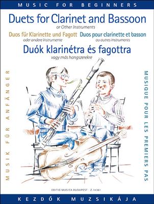 Duos für Klarinette und Fagott (oder Violoncello)